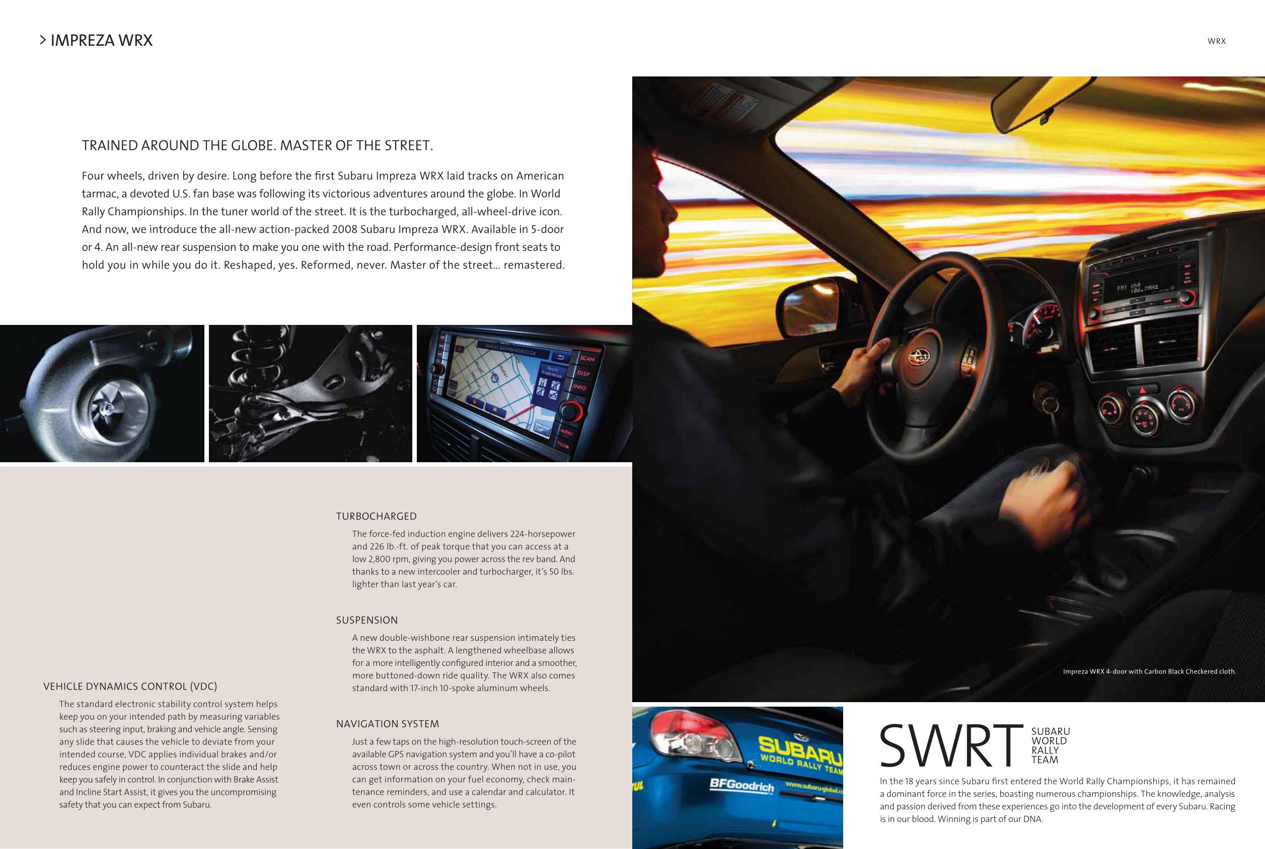 2008 Subaru Brochure Page 14
